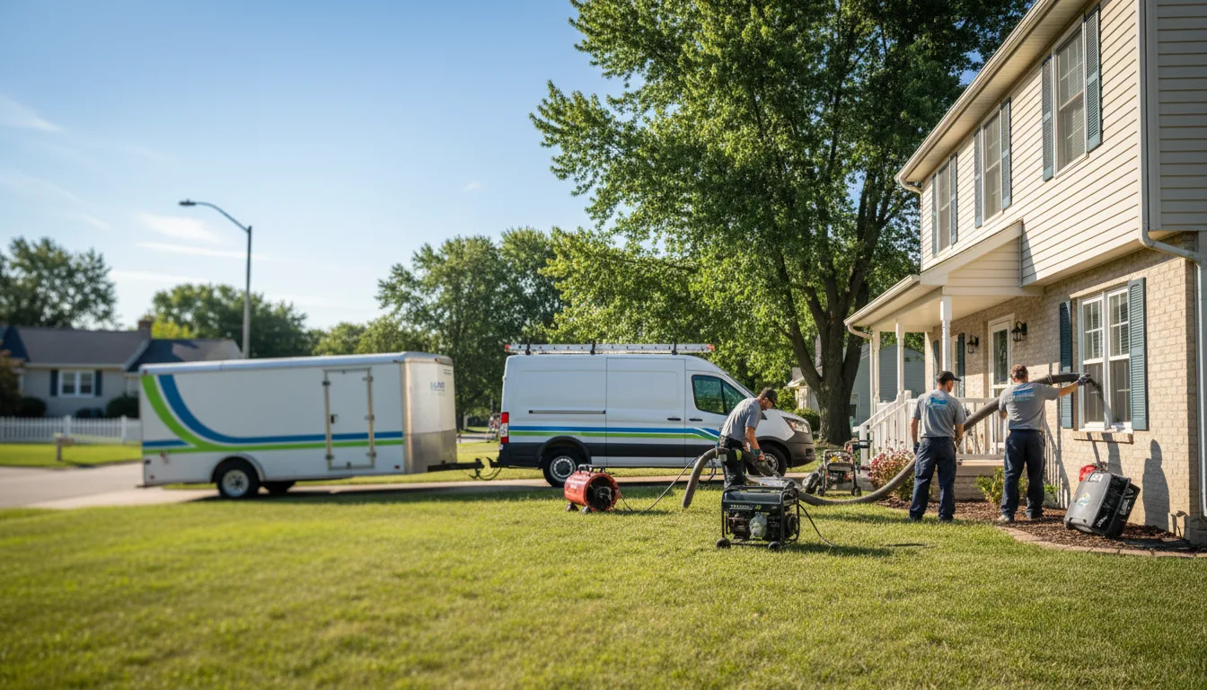 Flooded Basement Restoration And Cleanup With Repair in Biddle, MT near me